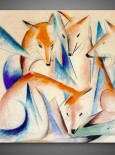 Franz Marc: Foxes